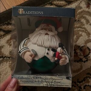 Santa ornament